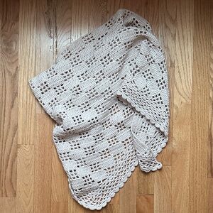 Misha & Puff Crochet Knit Scarf